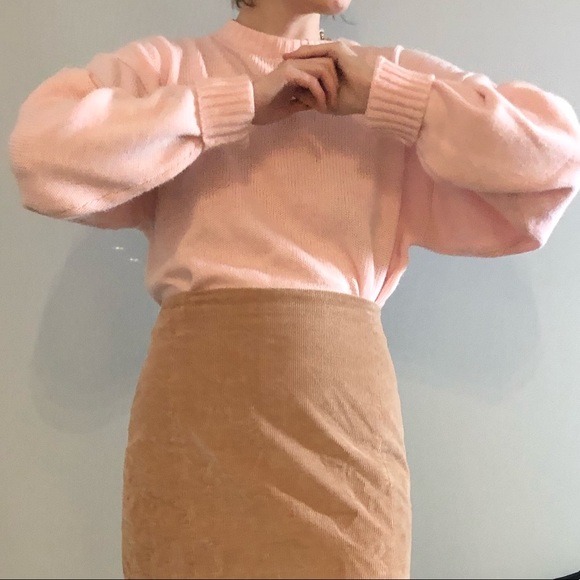 Pink Knit Sweater - Picture 2 of 4